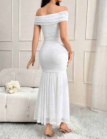 Rochie lunga SHEIN, alb
