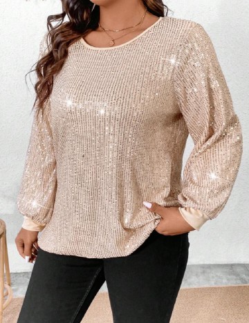
						Bluza SHEIN CURVE, crem