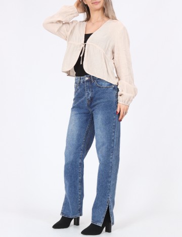 Bluza Pieces, crem