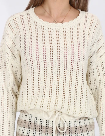 Bluza Noisy May, ecru