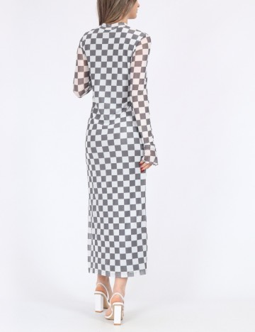 Rochie lunga Noisy May, gri