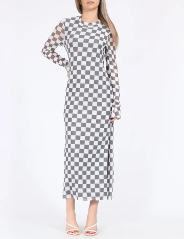 Rochie lunga Noisy May, gri