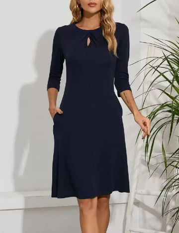 Rochie scurta Homeyee, albastru