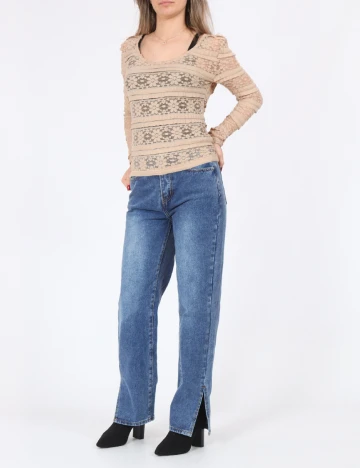 Bluza Only, crem Crem