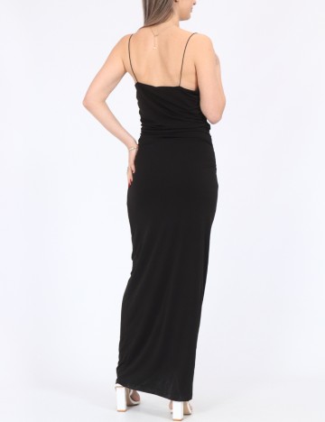 Rochie lunga Only, negru