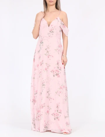 Rochie lunga SHEIN, roz Roz