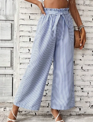 Pantaloni SHEIN, albastru