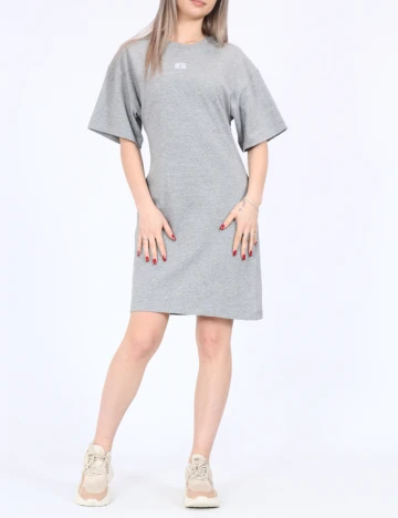 Rochie scurta Noisy May, gri Gri