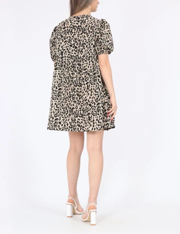 Rochie scurta SHEIN, animal print Animal print