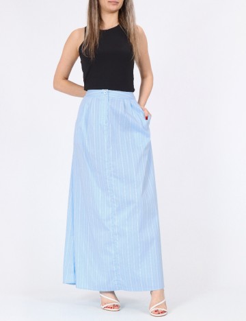 Fusta Vero Moda, albastru