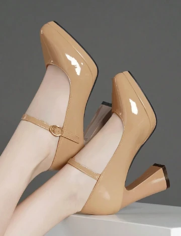 Pantofi SHEIN, maro