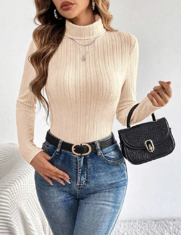Bluza SHEIN, crem Crem