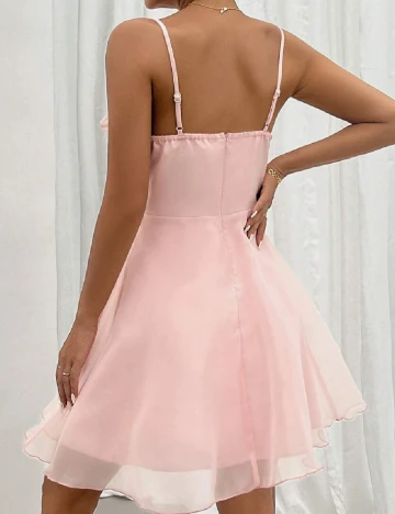 Rochie scurta SHEIN, roz