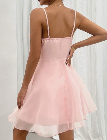 Rochie scurta SHEIN, roz