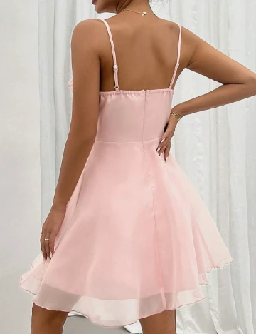 Rochie scurta SHEIN, roz