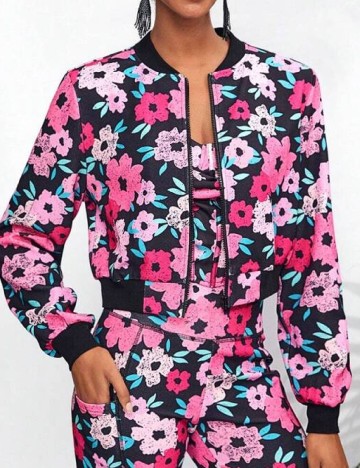 
						Jacheta SHEIN, floral print