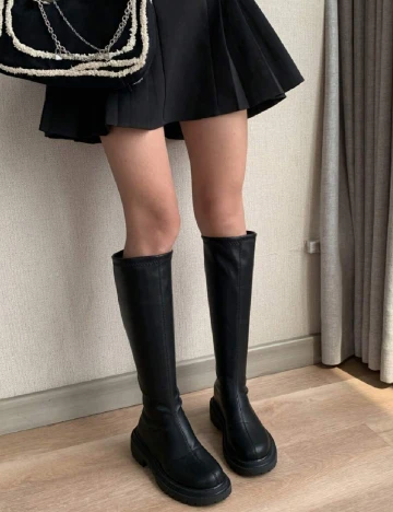 Cizme SHEIN, negru Negru