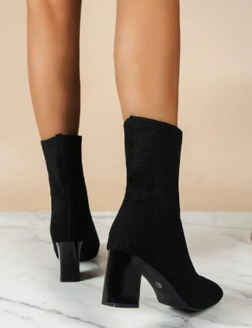 Botine SHEIN, negru