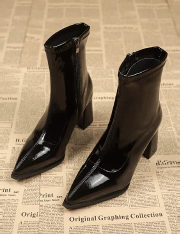 Botine SHEIN, negru