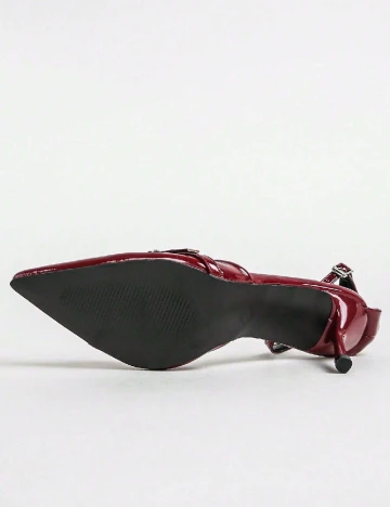 Pantofi SHEIN, visiniu