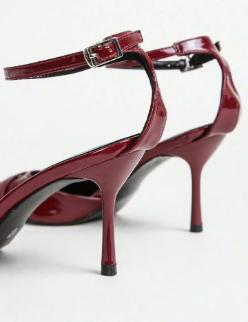 Pantofi SHEIN, visiniu