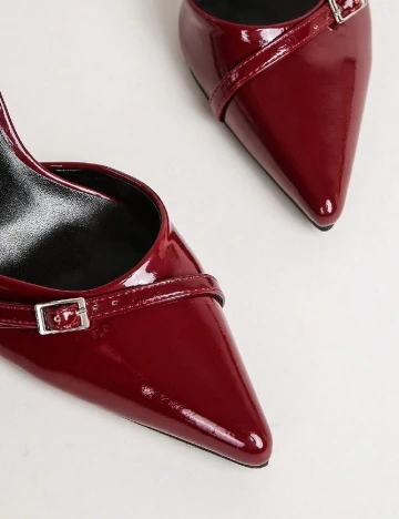 Pantofi SHEIN, visiniu