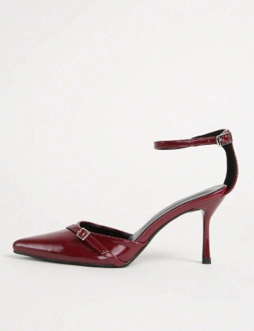 Pantofi SHEIN, visiniu