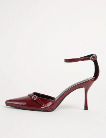 Pantofi SHEIN, visiniu
