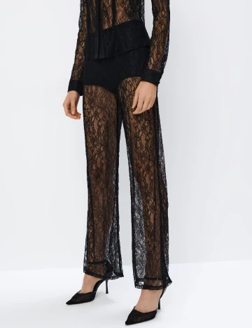 Pantaloni Mohito, negru