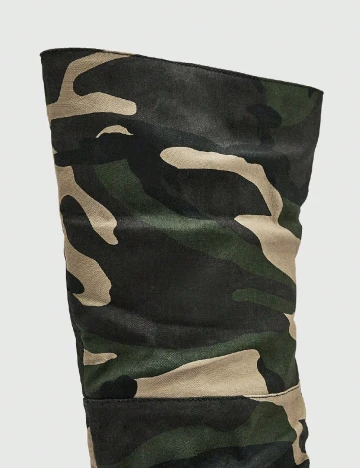 Cizme SHEIN, verde Verde