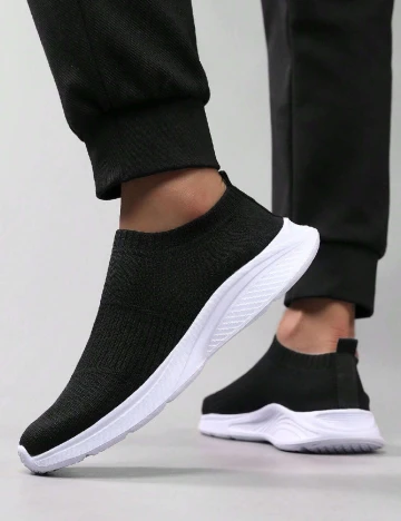 Adidasi SHEIN, negru Negru