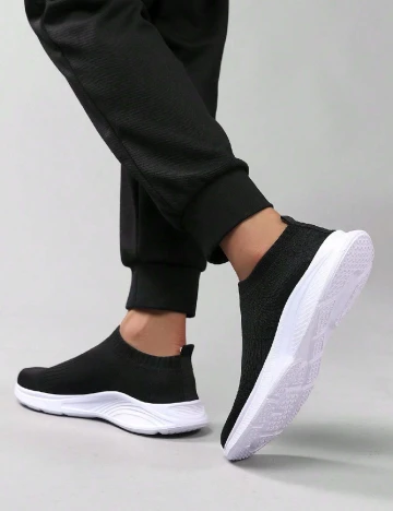 Adidasi SHEIN, negru Negru