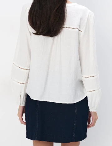 Bluza Mohito, alb Alb