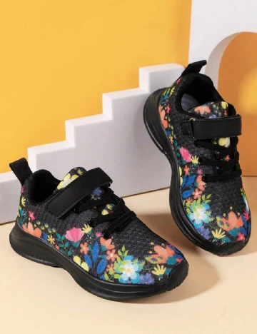 Adidasi Shein Kids, negru Negru