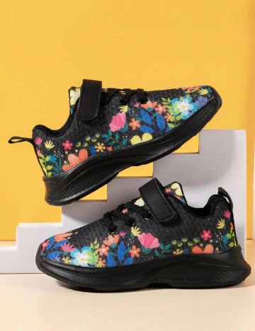 Adidasi Shein Kids, negru Negru