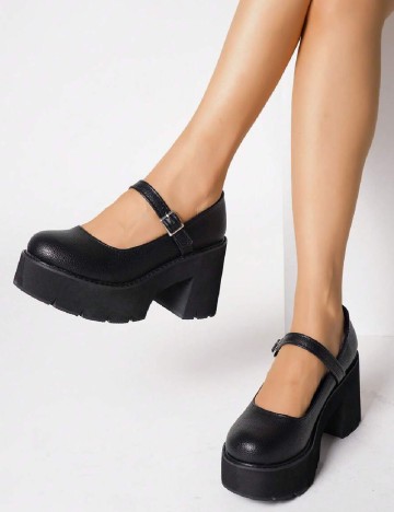 Pantofi SHEIN, negru