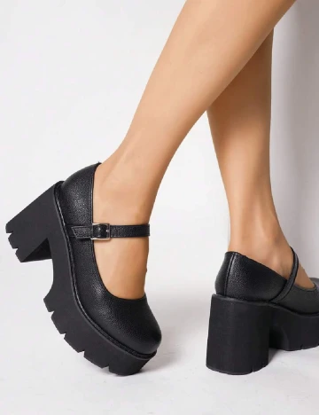 Pantofi SHEIN, negru Negru