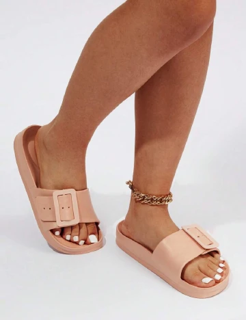 Slapi SHEIN, crem Crem