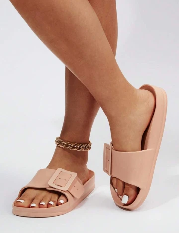 Slapi SHEIN, crem Crem