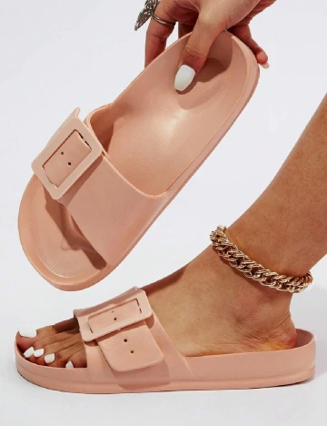 Slapi SHEIN, crem Crem