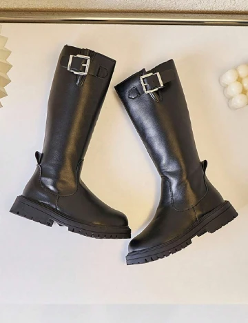 Cizme Shein Kids, negru Negru
