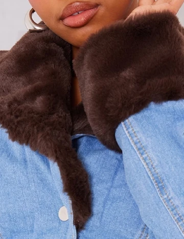 Jacheta PRETTYLITTLETHING, albastru