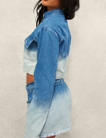 Jacheta PRETTYLITTLETHING, albastru