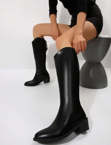 Cizme SHEIN, negru Negru