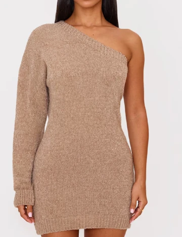 Rochie scurta PRETTYLITTLETHING, crem Crem