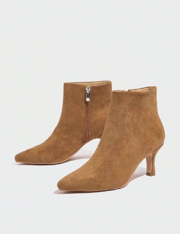 Botine SHEIN, maro