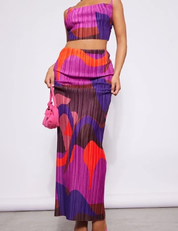 Fusta PRETTYLITTLETHING, mix culori