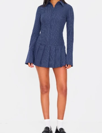 Rochie scurta PRETTYLITTLETHING, albastru Albastru