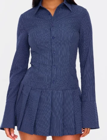 Rochie scurta PRETTYLITTLETHING, albastru Albastru