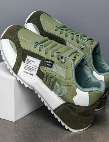 Adidasi SHEIN, verde Verde